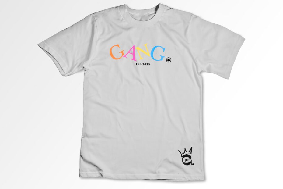 Isolated opened black t-shirt