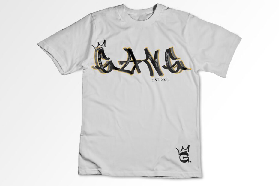 Isolated opened black t-shirt